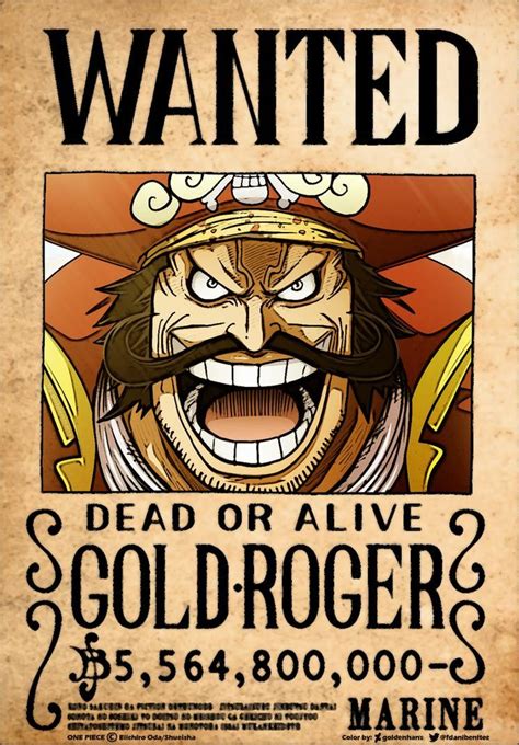 Gold roger bounty - In Rogers full name is Gol D. Roger but the WG was trying to hide the meaning of D. so on the bounty they changed Rogers name to Gold Roger. But for luffy it was just flat out openly written. The only other character that has it shown is Blackbeard I think.